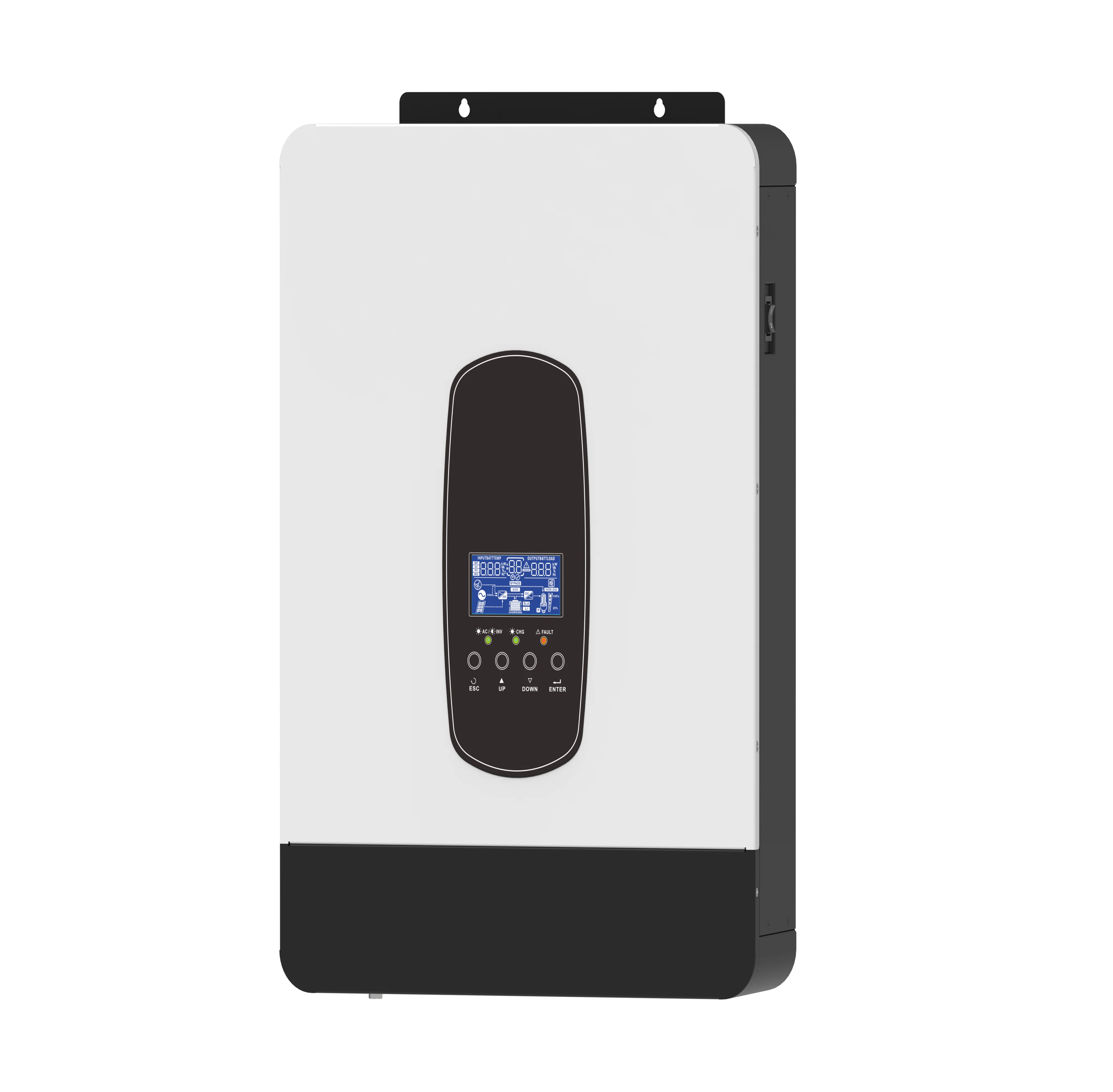 Grid pure sine wave solar inverter built-in 60A  charger photovoltaic input voltage 55-450vdc 4200W single lead-acid battery