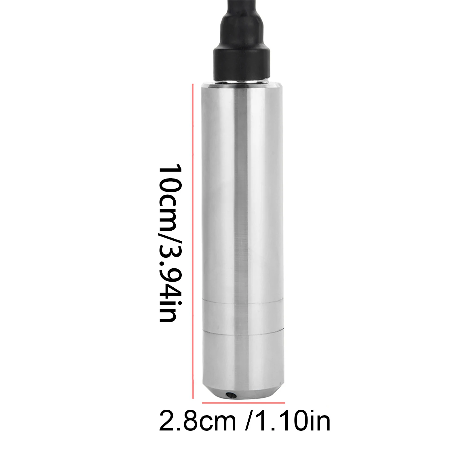 Sensor de nível líquido tipo lançamento dc24v 4-20ma, para detecção de 0-5m de profundidade de alcance, sensor de nível de água, transmissor de nível 4-20ma