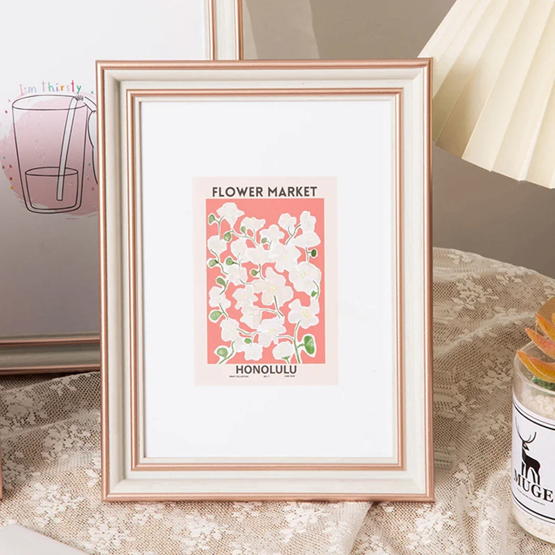 Creative American-style Photo Frames wall-mounted  high-end Photo Frames Light luxury Home Decor Enmarcado de cuadros YSXK
