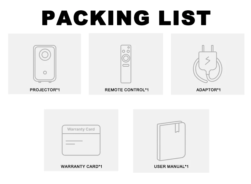 [حامل مجاني] اتجاهات جديدة Wupro x Xming Episode One Mini Pocket Beamer 1080p HD 4K يدعم السينما المنزلية جهاز عرض ذكي محمول