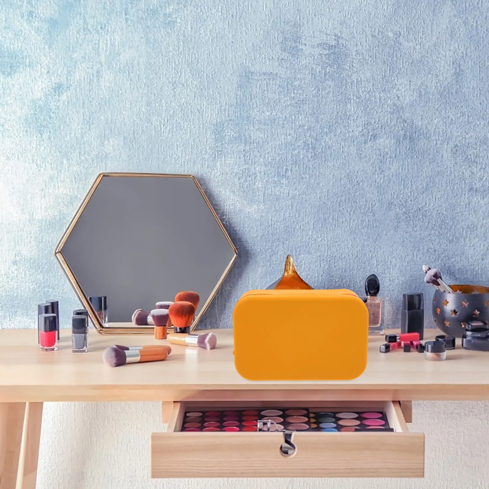 

Waterproof Silicone Bag Cosmetics Bag Travel Toiletry Pouch Large Capacity Zipper Organizer For Women