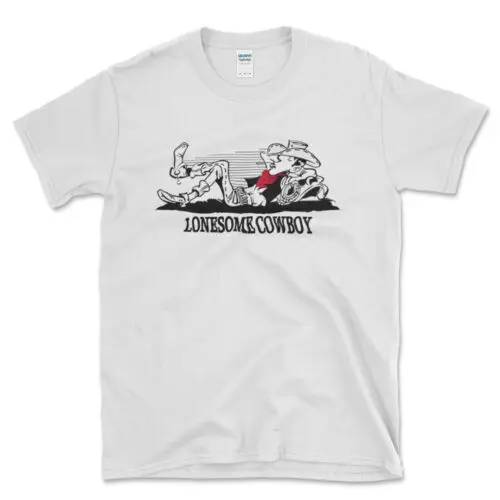 Neu Lucky Luke Lonesome Cowboy Unisex Geschenk T-Shirt