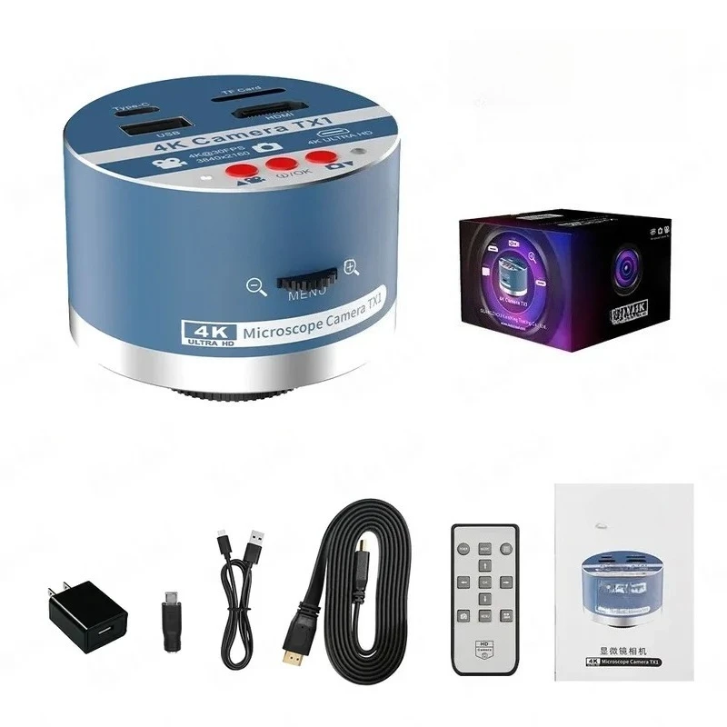 TX1 IMX678 Sensor 55MP 4K Ultra HD Industry Microscope Dual Interface Synchronous Output For PCB Soldering