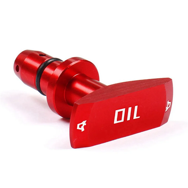 

A64K 2X RED 1999-2011 Заготовка щупа масла Ручка щупа для масляного суппорта Ford Mustang Dodge Jeep GT V8 GT500