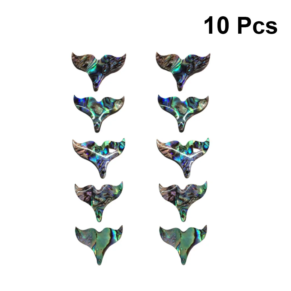 10 Pcs Choker Necklaces for Woman Abalone Shell Pendant Acrylic Women Accessories Mermaid Tail Miss