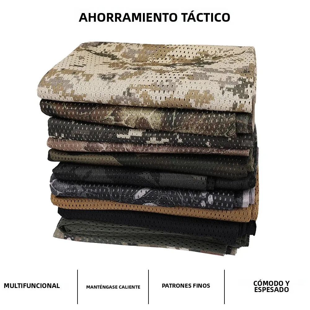 SINAIRSOFT Shemag táctico camuflaje – Bufanda militar outdoor - imagen 2