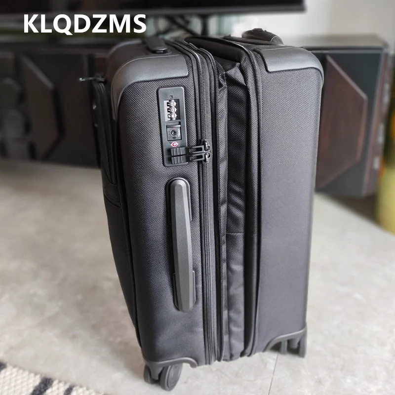 

KLQDZMS чемодан для кабины, 20-дюймовый посадочный бокс из ткани Оксфорд, мужской деловой чемодан на колесиках, 24-дюймовая тележка, дорожная сумка, ручная кладь, дорожный багаж