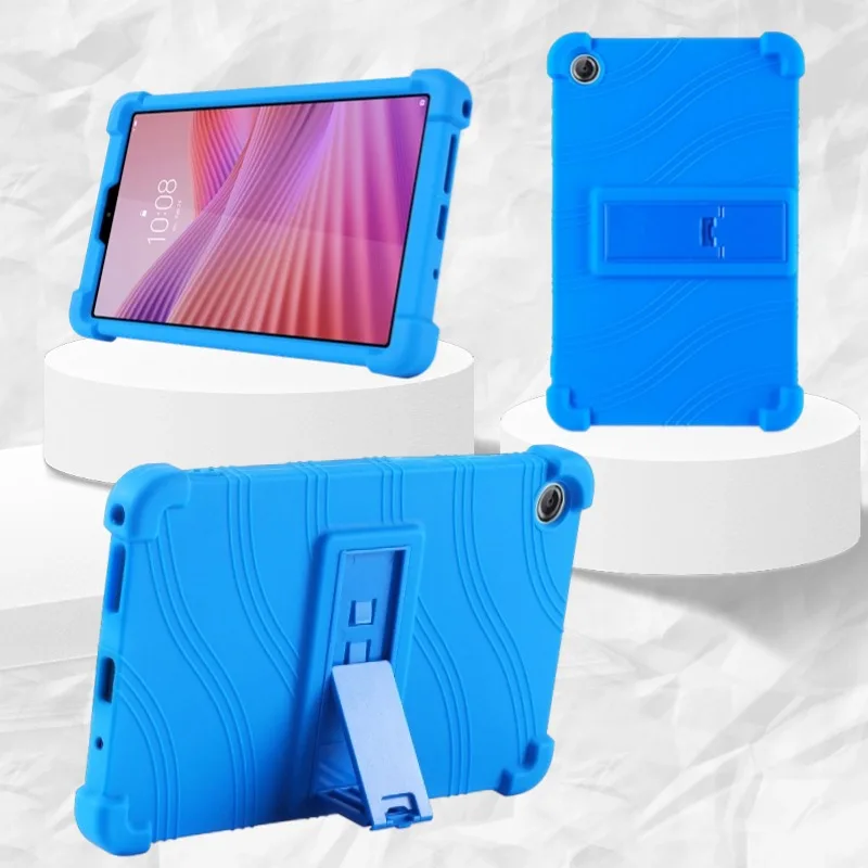 

Tablets Case for Lenovo Tab One TB305FU/Tab k9(ZAF20010JP) 8.7 Inch Super Shockproof Soft Silicone Stand Cover