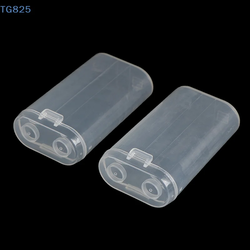 【AN】2pc 18650 Battery Storage Box Rechargeable Battery Power Bank Plastic Cases Durable 2X18650 Battery Holder Case