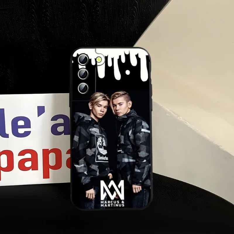 Marcus And Martinus Phone Case For Samsung Note 20 10 9 8 Pro Plus Ultra M40 M54 M20 M31 M14 F14 F54 J7 J6 Prime Back Cover