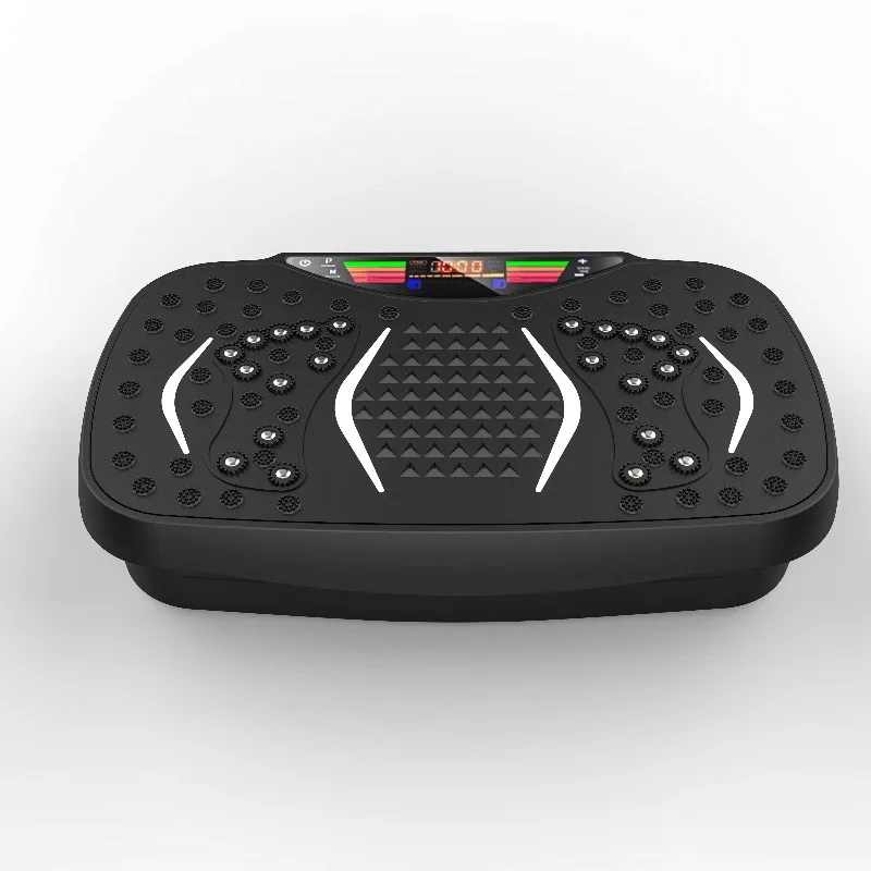 آلة لوحة اهتزاز لكامل الجسم مع تحكم للياقة البدنية المنزلية وحرق السعرات الحرارية وتنغيم العضلات #2