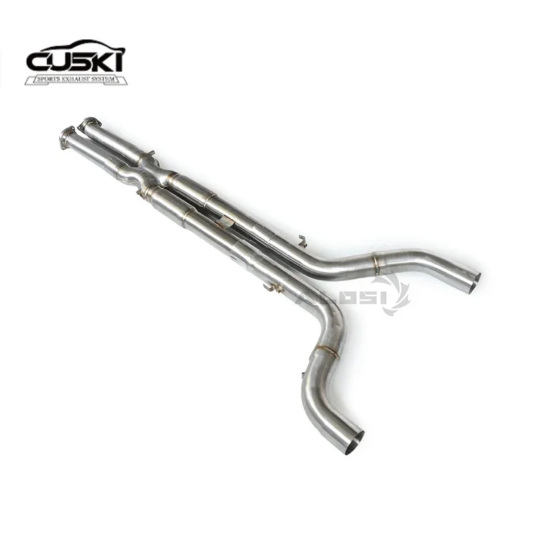 Geschikt voor 2024-2025 BMW XM 4.4T M60I roestvrijstalen uitlaat middengedeelte uitlaatpijp hoogwaardige uitlaatcomponenten