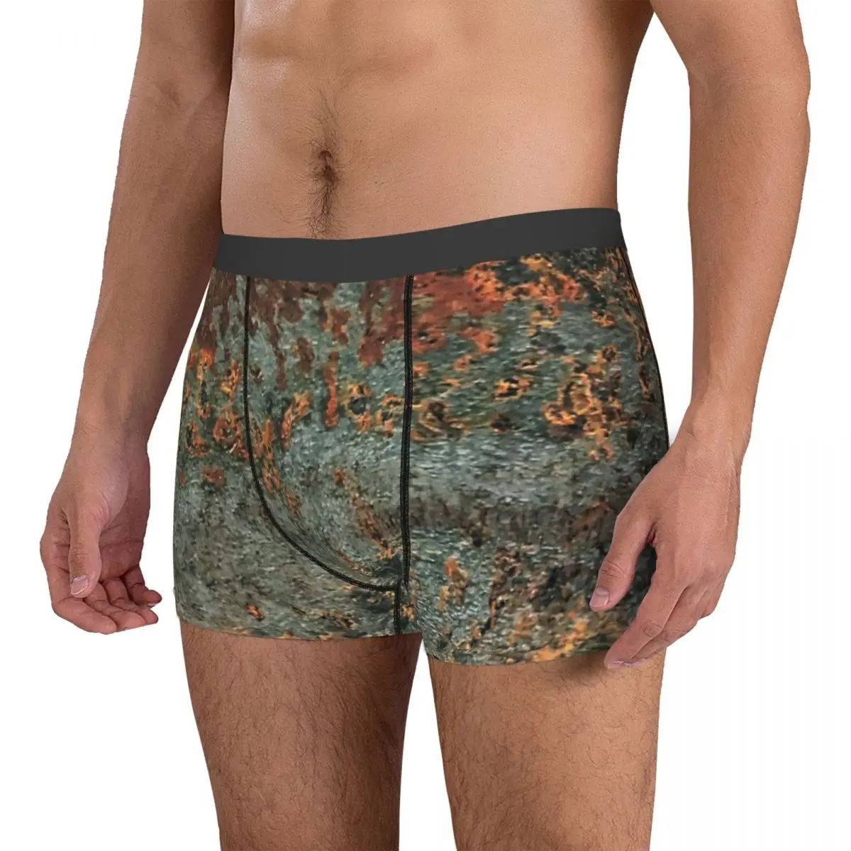 Boxer Unterhose Shorts Rost Höschen Herren Weiche Unterwäsche für Homme Mann Freund Geschenk