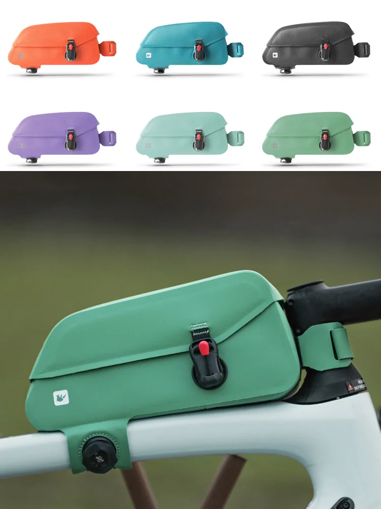 AliExpress UK Rhinowalk Bike Top Tube Bag Waterproof Cycling Front Tube Frame Bag Magnetic Closure And Knob