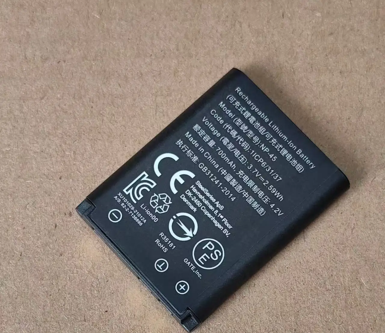 

new original for Steelseries Arctis Nova Pro NP-45 Bluetooth battery Z91 JX405 Z808 JX305 JX255 J38 JV155 D016