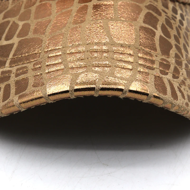 High Quality Snake Skin Print Leather Dad Hat Men Women Summer Baseball Cap Visor Caps Adjustable Bone Hats Gorras