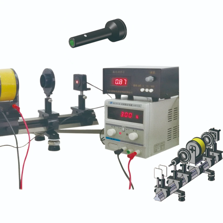 Polarimeter Magnetic Magneto Optical Rotation Experimental Apparatus