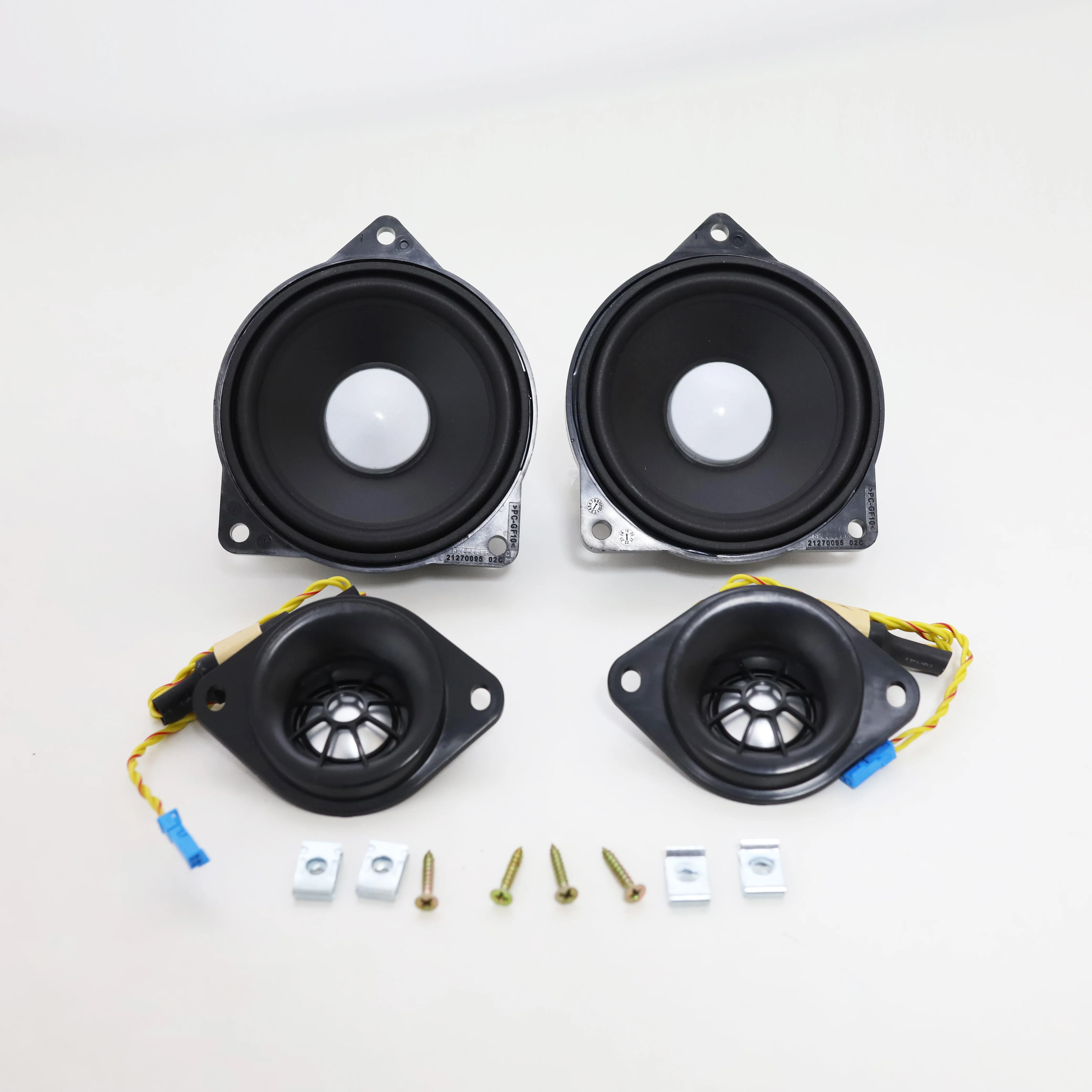 Rear Windshield Speaker Kit For BMW F10 F11 G20 G30 E90 E91 E60 E61 F90 F07 F06 F12 F13 F85 Rear Surround Treble Tweeter Horns