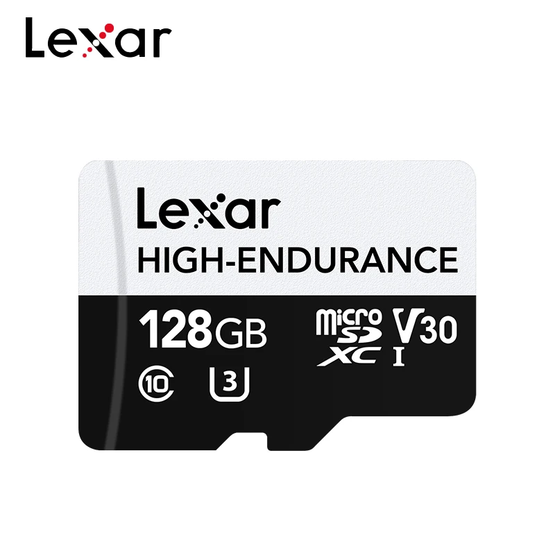 Высококачественная карта Micro SD Lexar, 32 ГБ, 64 ГБ, 128 ГБ, 1080p, Full-HD, 4K, карта памяти TF для видеомониторинга, видеорегистратора, камеры безопасности