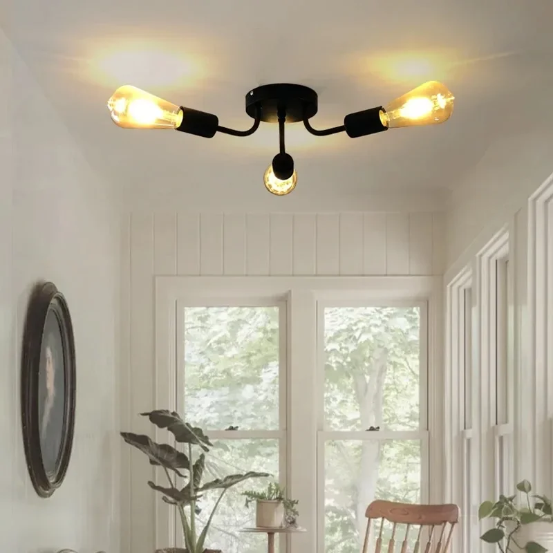 Nordic Minimalist Wabi Sabi Affordable Luxury Ceiling Lights Cream Style Bedroom Living room Lustre Decor Led Chandelier Fixture