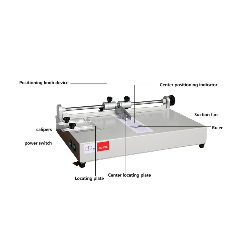 DC-100L 하드커버 북커버 기계, A4 포맷 하드커버 북 라벨 북, 사진 앨범 메뉴