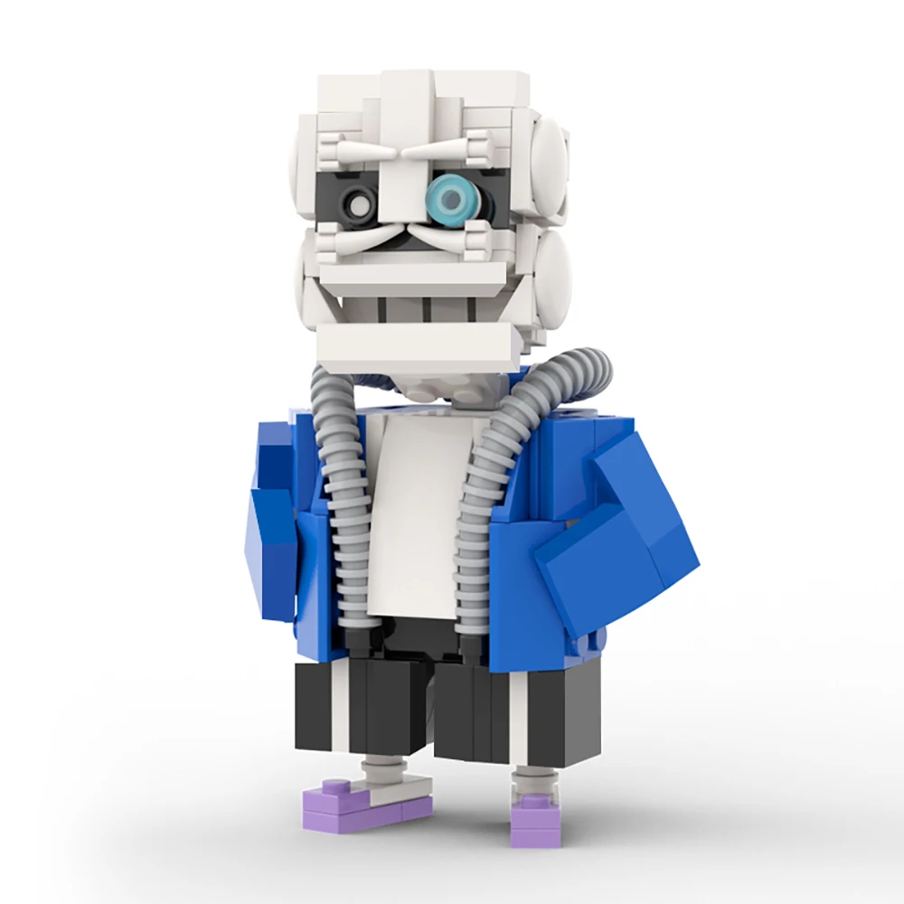 

Undertabler Saned Fictional Character Game Monster Building Blocks Toys 185 Pieces Bricks Toys Set for Halloween Gifts