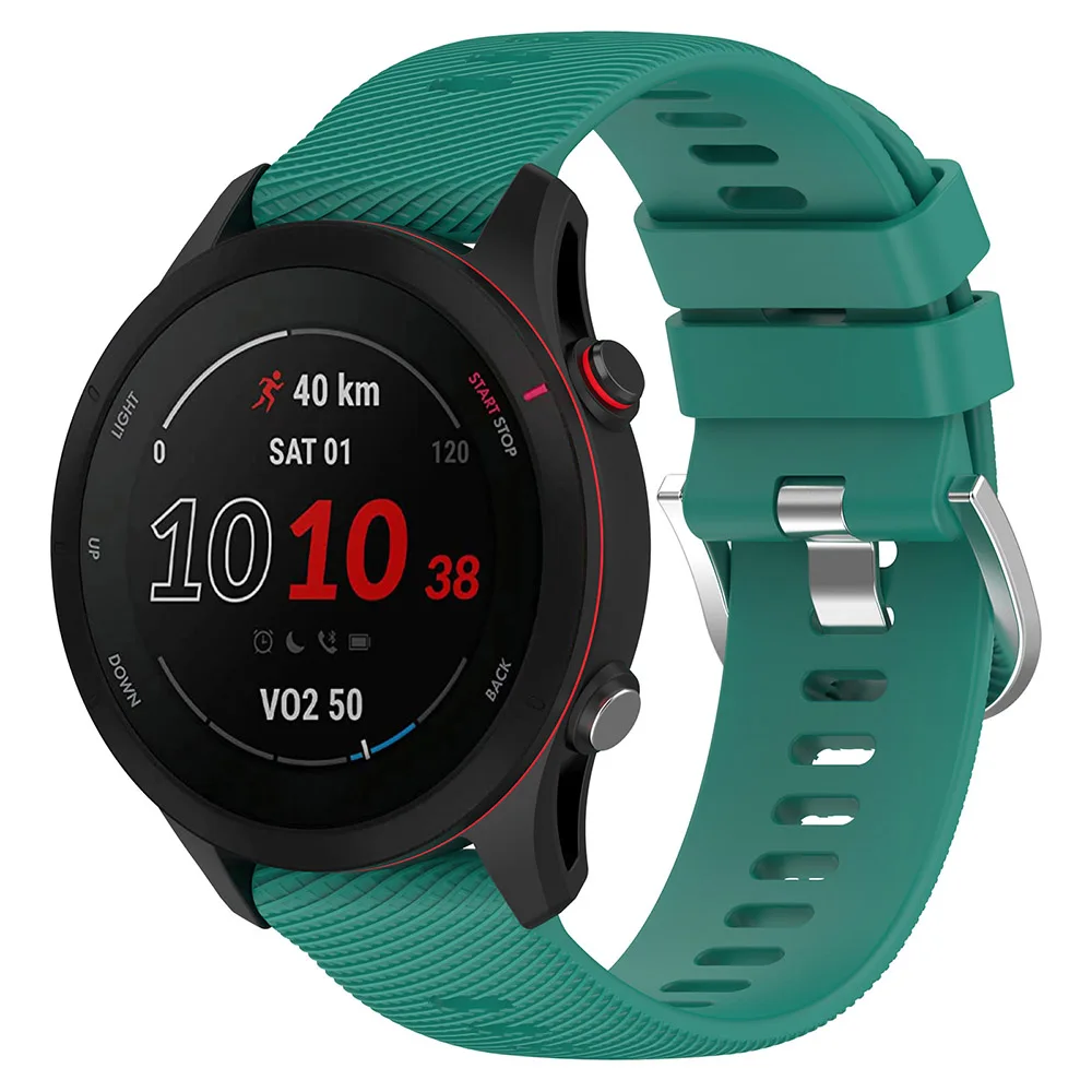 Für Garmin Forerunner 255 255S 265S 265 Silikon Armband Armband für Garmin Vivoactive 4 4S Venu 2 3S Smart Uhr Band