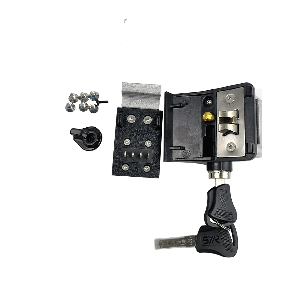 Aventon Level SYR Battery holder Mounting Base Plate Connector 4pins 6pins QuietKat Ebike battery case Mount connector