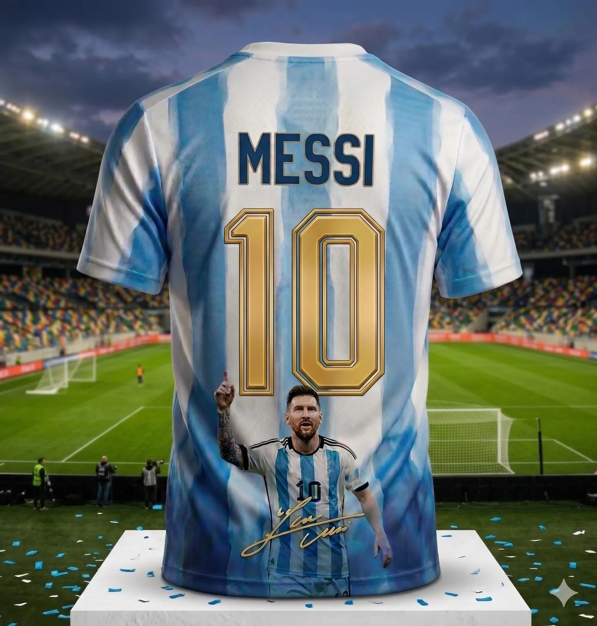 Kids Messi #10 Football Jersey