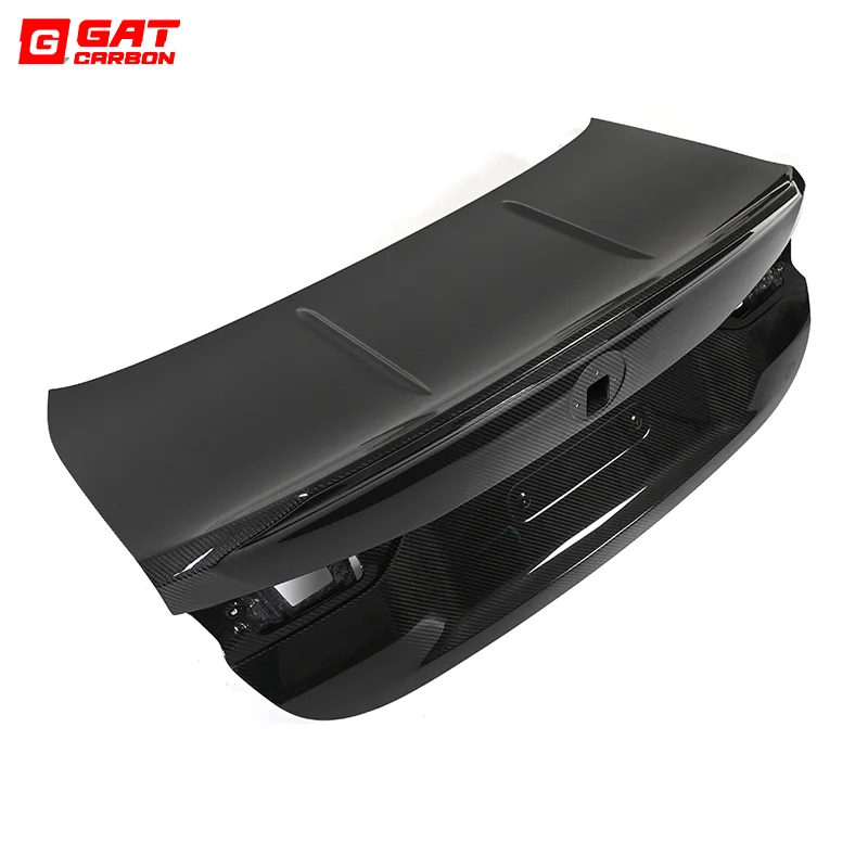 

Крышка багажника из сухого карбона в стиле CSL для BMW G82M4 2021+ — высококачественная замена задней крышки багажника.