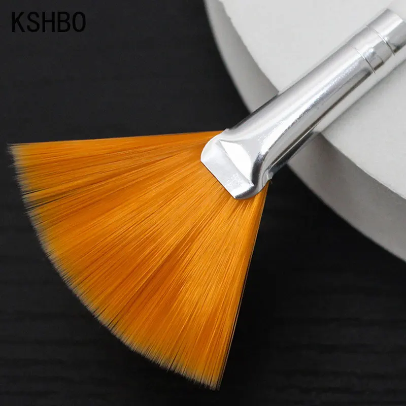 KSHBO 3 Stück praktische Gesichtspinsel, Fächer-Make-up-Pinsel, weiche tragbare Maskenpinsel, kosmetische Werkzeuge für Frauen, Damen, Mädchen, Werkzeuge – Detail 7