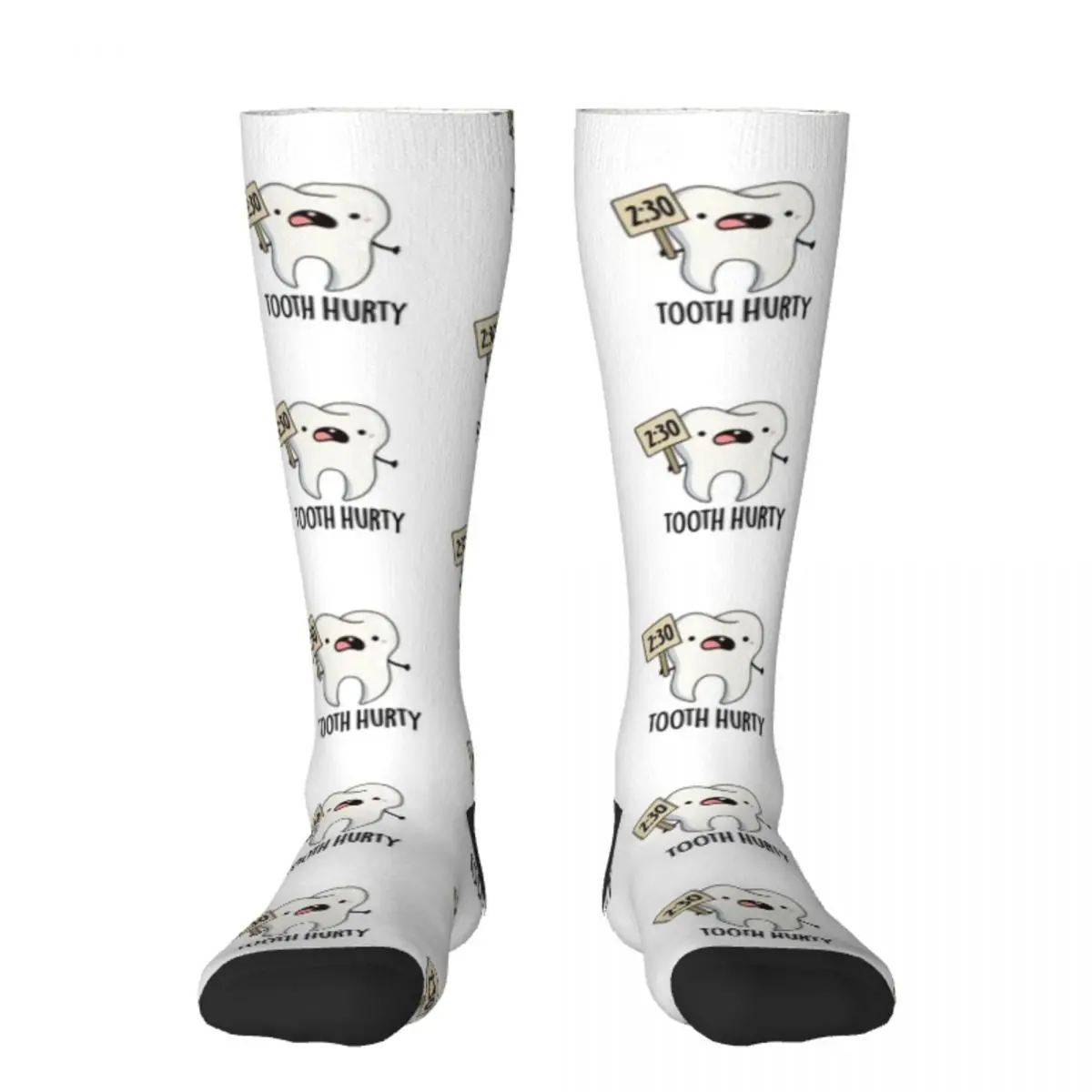 

Tooth Hurty Funny Dental Puns Socks gifts gym fashionable Socks Girl Men's