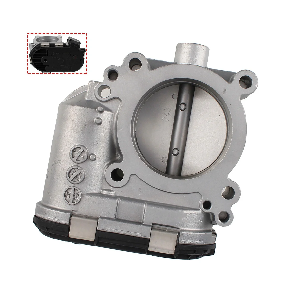 A2661410525 Car Throttle Body Regulation Control Valve for Mercedes-Benz C250 1.8L 2012-2015