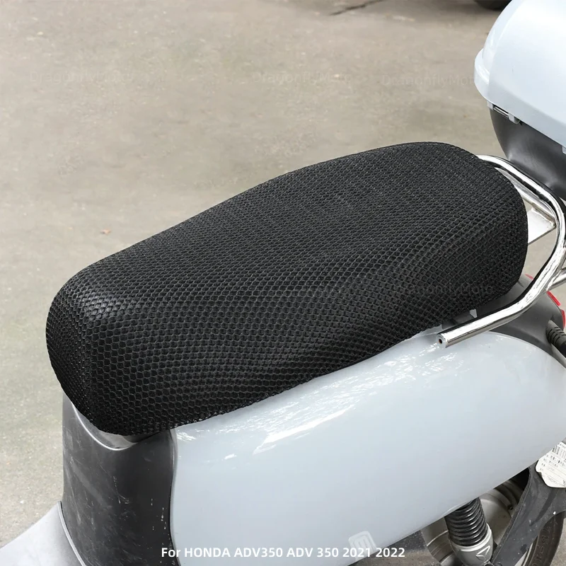 Motorcycle Cushion Seat Cover For HONDA ADV350 ADV 350 2021 2022 Breathable Summer Cool 3D Mesh