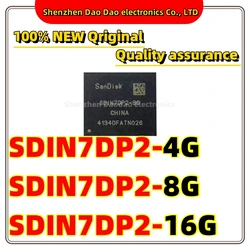 SDIN7DP2-4G SDIN7DP2-8G SDIN7DP2-16G FBGA-153 EMMC 4.41 memory chip new original