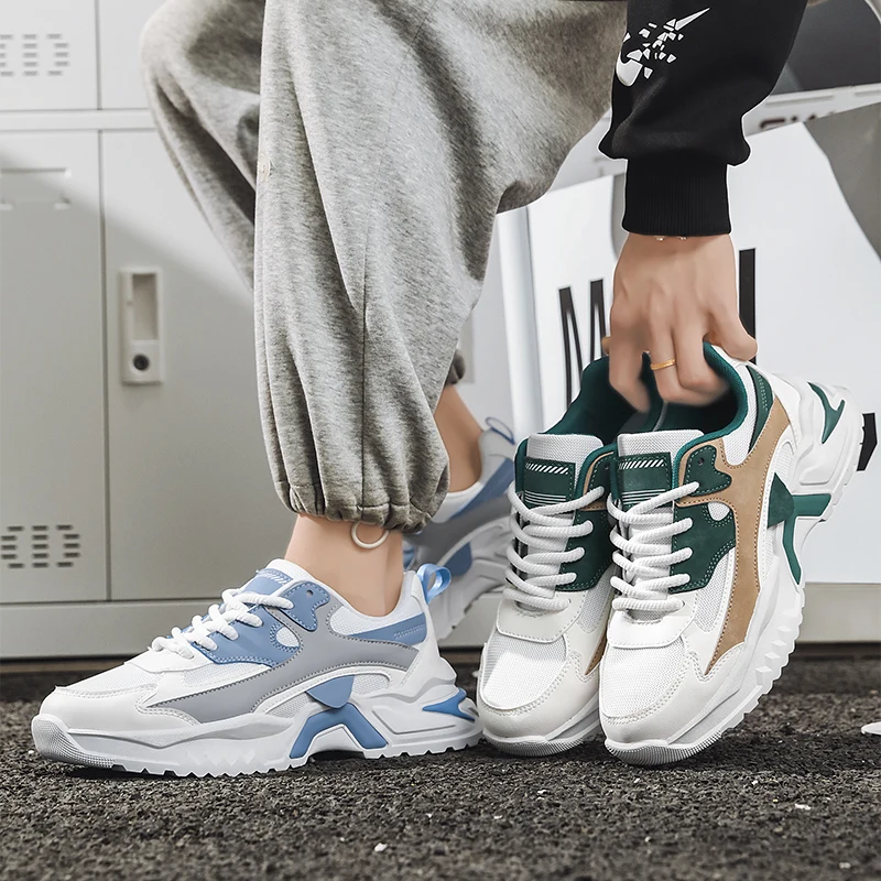 

Men's Shoes 2025 New Autumn Trendy Brand Torre Men's Thick Sole Increased Casual Flow Reflective Sports Running Trendy Shoes