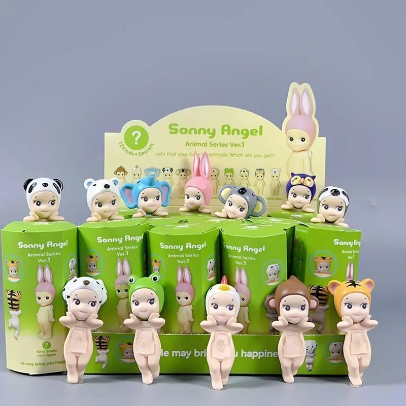 

In Stock Sonny Angel Generation Animal Standing Mini Anime Character Doll Accessories Doll Christmas Birthday Gift For Children