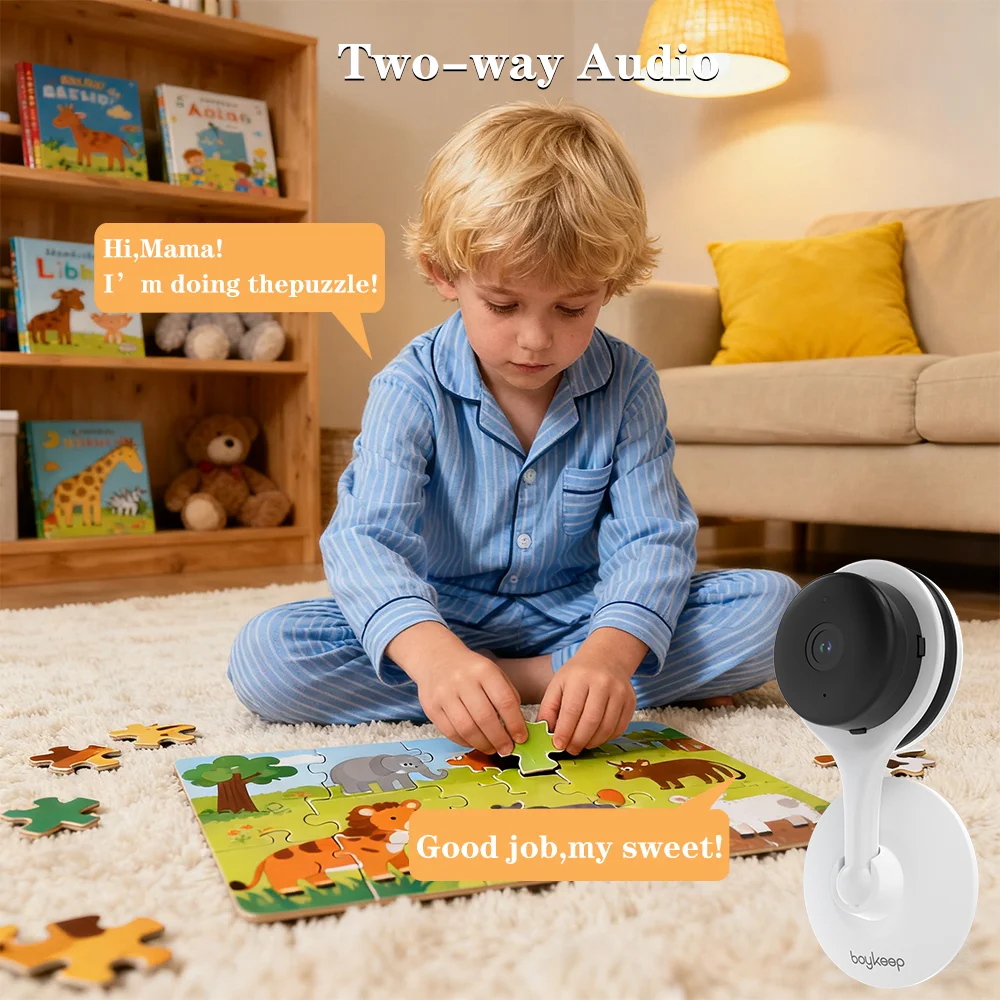 Boykeep Baby Monitor 1296P FHD - Baby Nursery Camera avis et prix