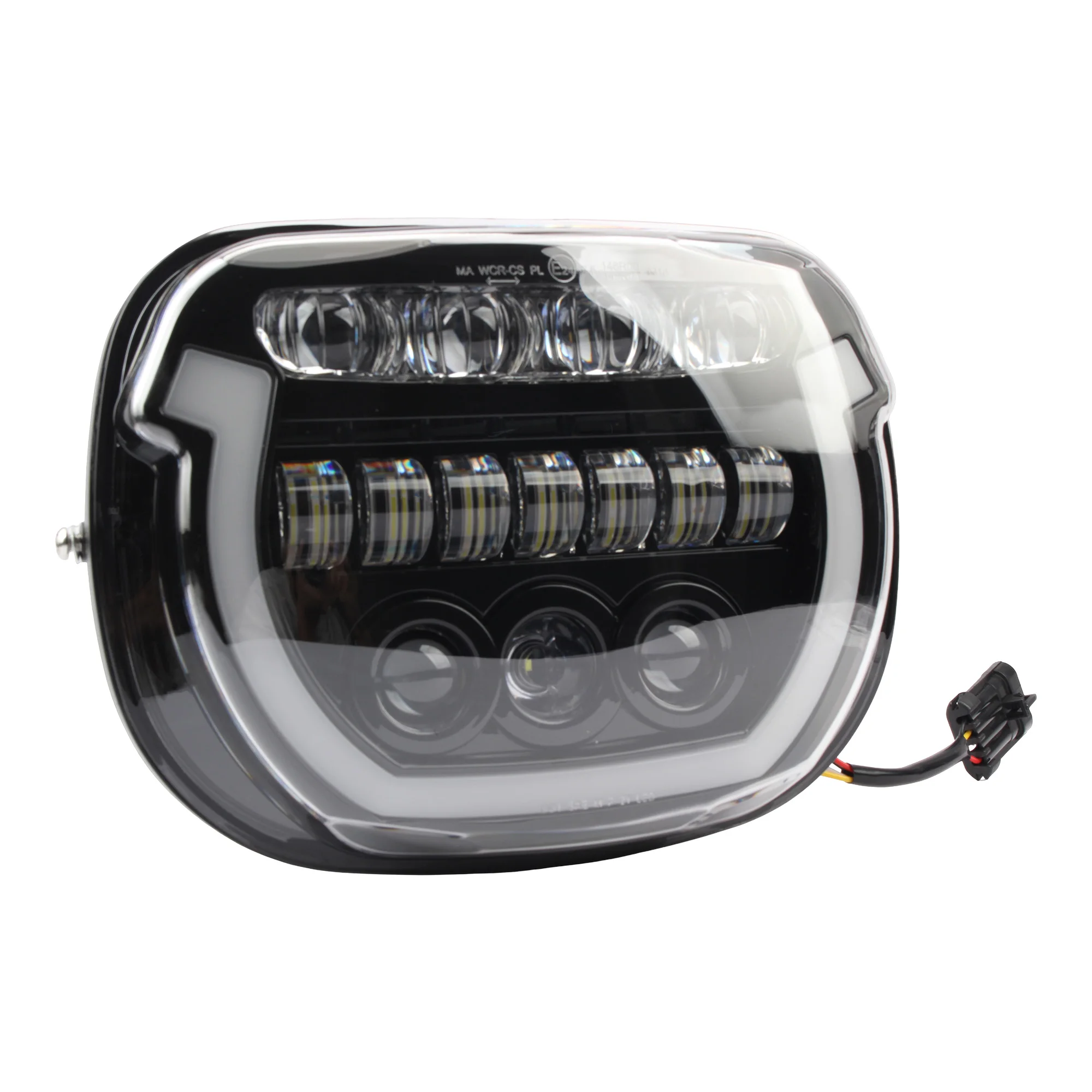 for Harley Touring Street Glide CVO/SE FLHXSE FLHX/I 2023-2024 Motorcycle LED Headlight High/Low Beam DRL Replacement