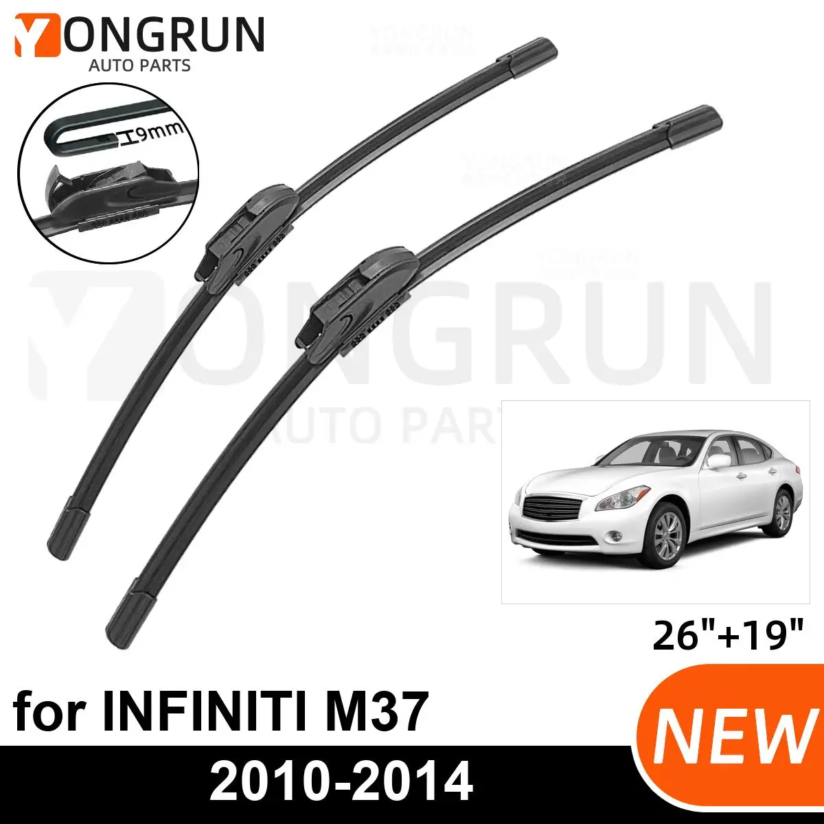 2PCS Car Wiper For …