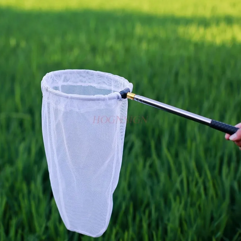 Roestvrijstalen Kinder Insectenvangnet, Vlindernet, Telescopisch Visnet, Garnalen Kleine Visnetzak