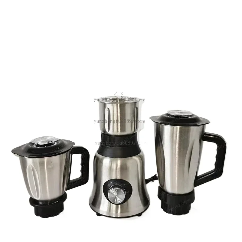 0.6L 800W Heavy Duty Commercial Blender 3-in-1 Stainless Steel Kitchen Mixer Countertop Blender For Hotel Outdoor