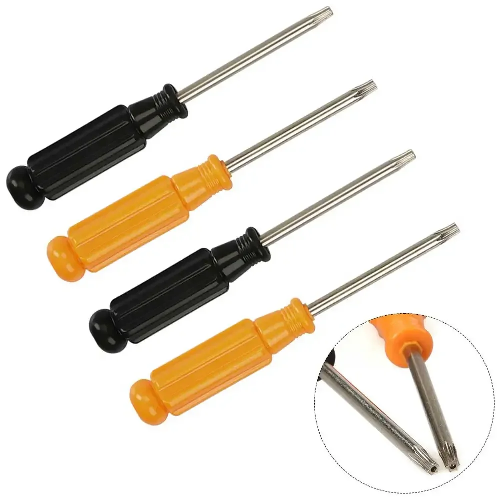 T15 T20 T25 T30 Precision Security Screwdriver Torx Head Six Lobe Torx Head Tamper Proof Screwdriver Screw Driver Wrench Key