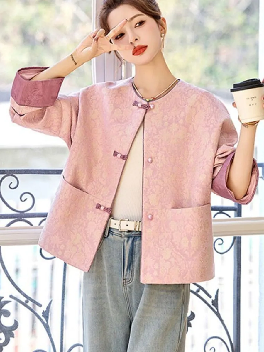 nouvel-ensemble-deux-pieces-de-luxe-pour-femme-style-chinois-broderie-florale-vetement-d'exterieur-printemps-automne-petite-taille-mode-traditionnelle-nationale