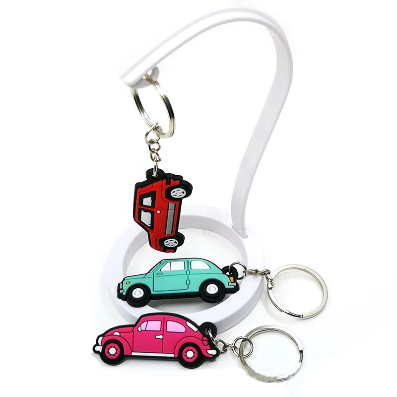 1PCS Mode Keychain Cartoon Motorrad Schlüsselring Halter Fit Männer Auto Schlüssel Frauen Tasche Schmuckstücke Zubehör Geschenk Großhandel – Detail 2