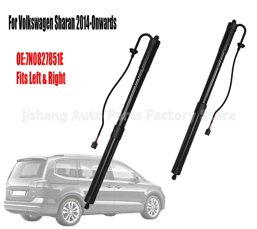 Rear Trunk Tailgate Strut OE 7N0827851E Compatible with Volkswagen Sharan 2014 and Newer Car Replacement Parts