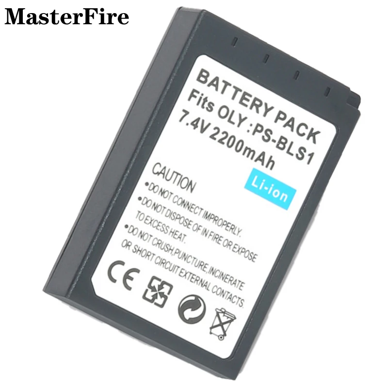 

2-10PCS PS-BLS1 BLS-1 BLS1 7.4V 2200mah Replacement Camera Battery for Olympus E-400, EVOLT E-410, E-420, E-620, PEN E-P1 Cell