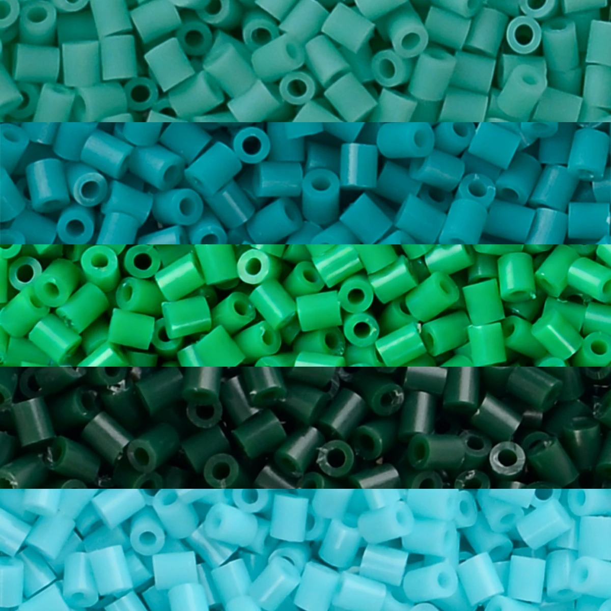 1000Pcs 2.6mm Fuse Beads  Perler Hama Beads Refill Pack DIY Pixel Art Handmade Craft Melting Beads