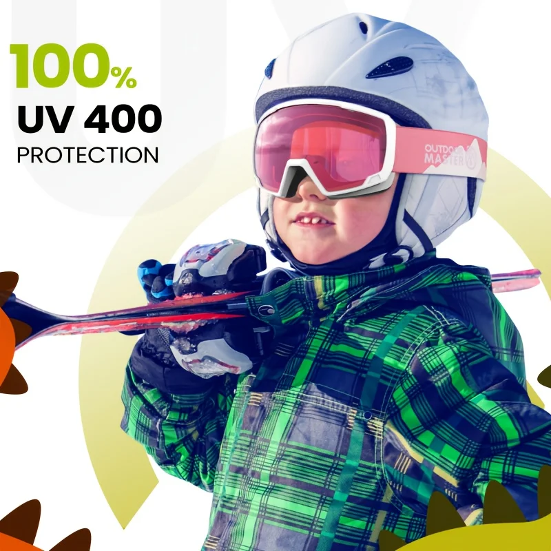 نظارات التزلج للأطفال من OutdoorMaster، نظارات التزلج على الجليد - نظارات الثلج للشباب