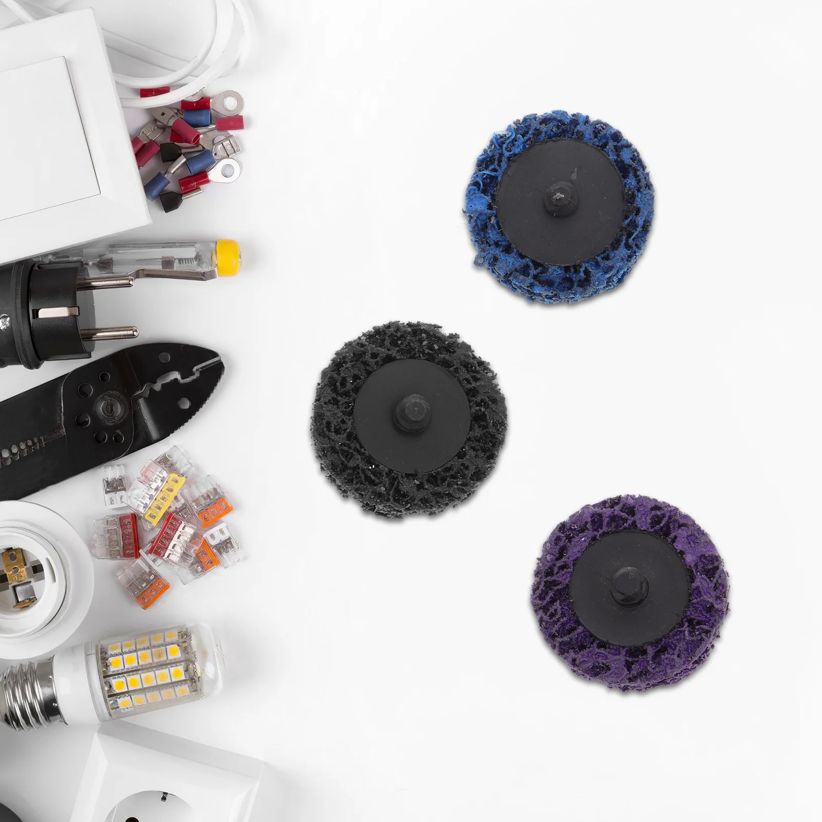 

1Set Torque Grinding Discs High Efficiency Durable Sanding Pads Metal Wood Ceramics Paint Stripping Rust Removal Abrasive Wheels